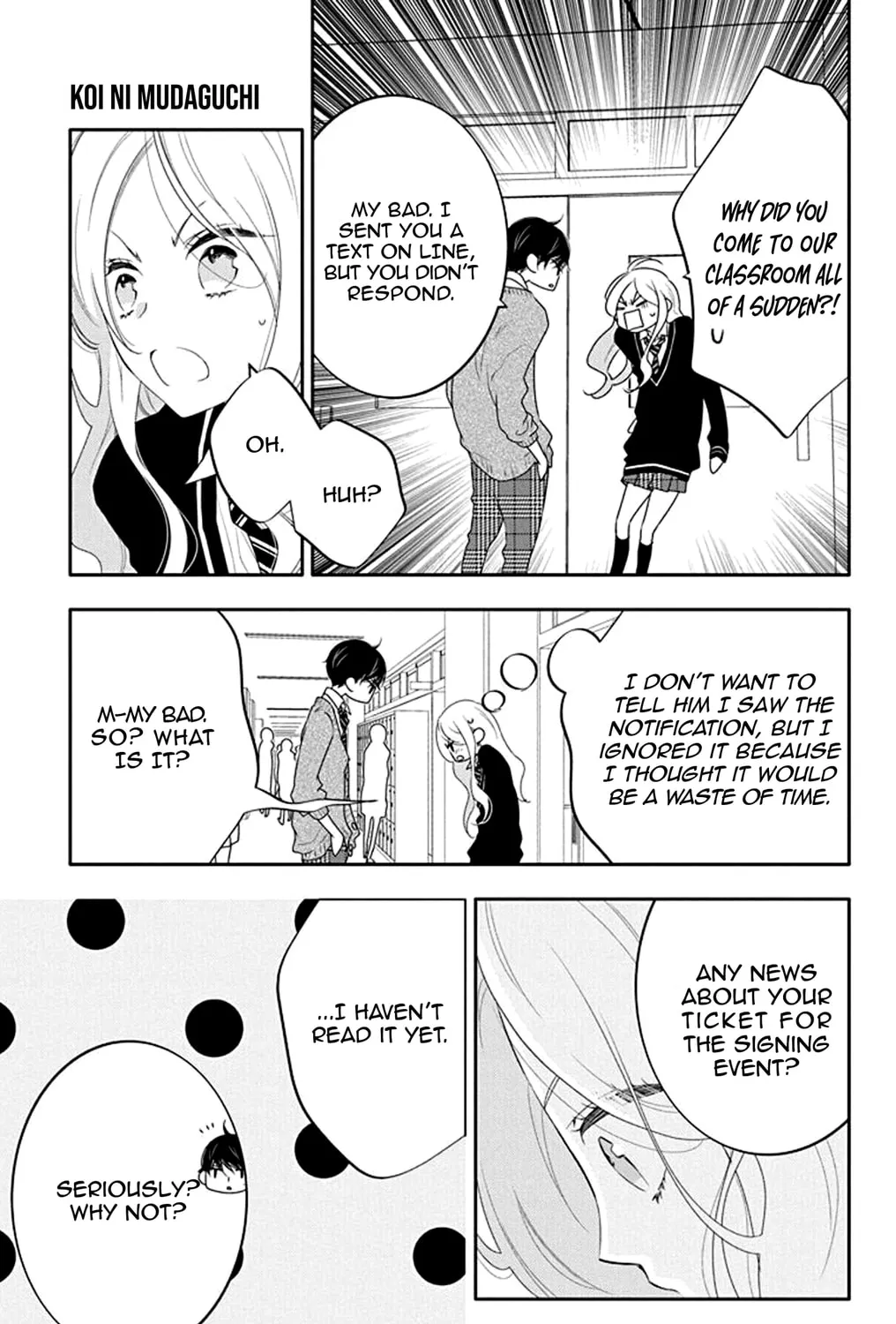 Read Koi ni Mudaguchi chapter 11 image 30 on Lezhin