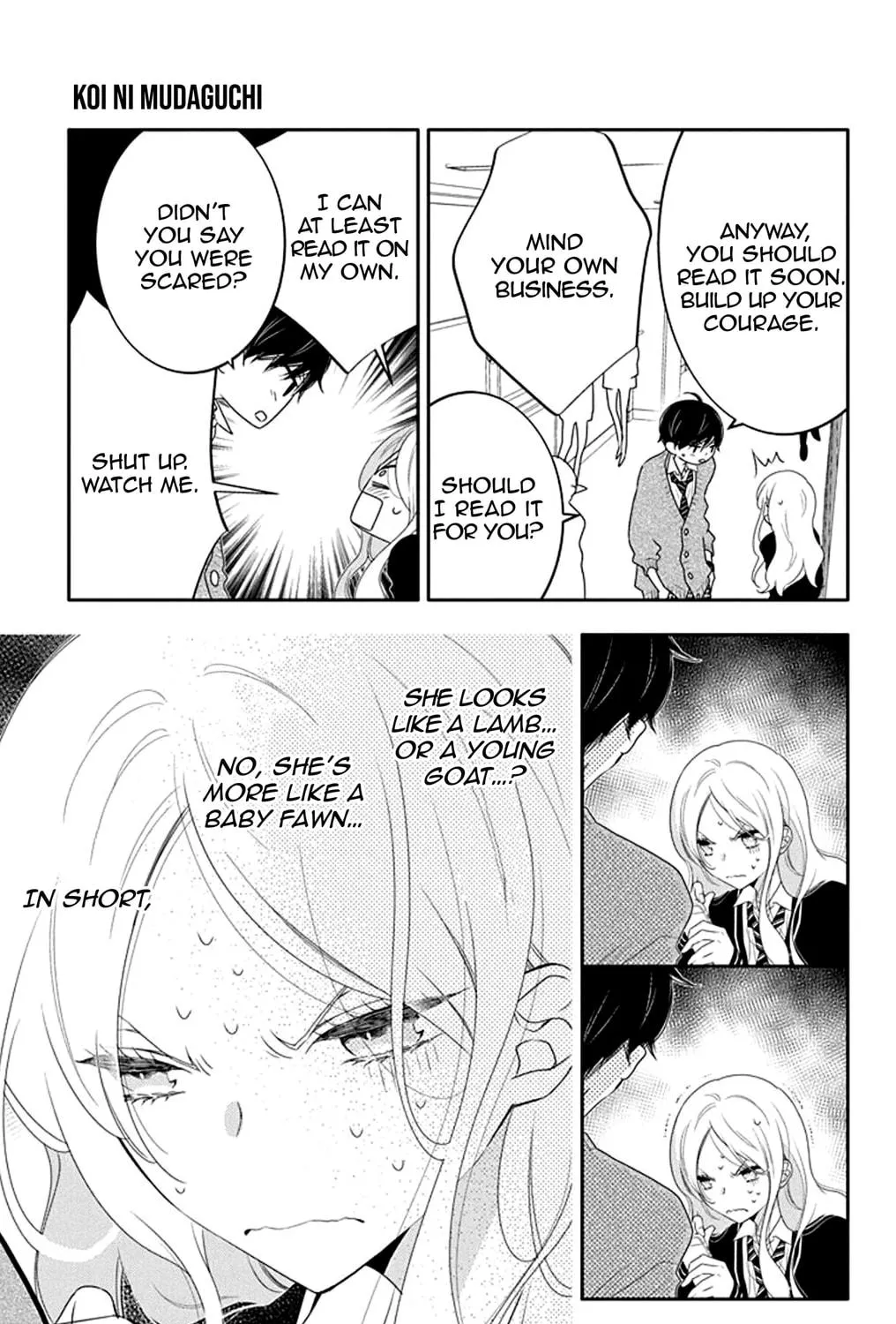 Read Koi ni Mudaguchi chapter 11 image 34 on Lezhin