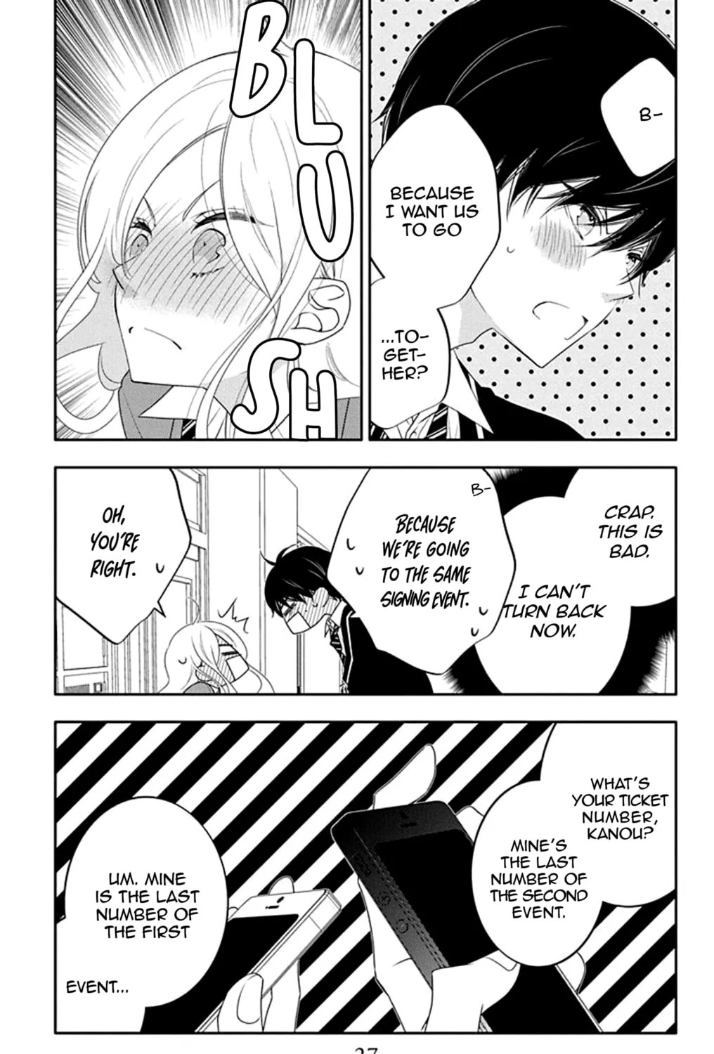 Read Koi ni Mudaguchi chapter 11 image 54 on Lezhin