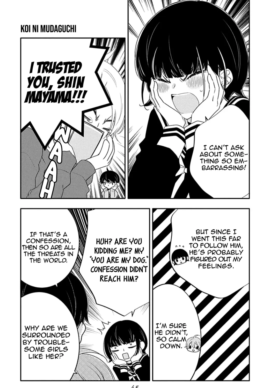 Read Koi ni Mudaguchi chapter 12 image 26 on Lezhin