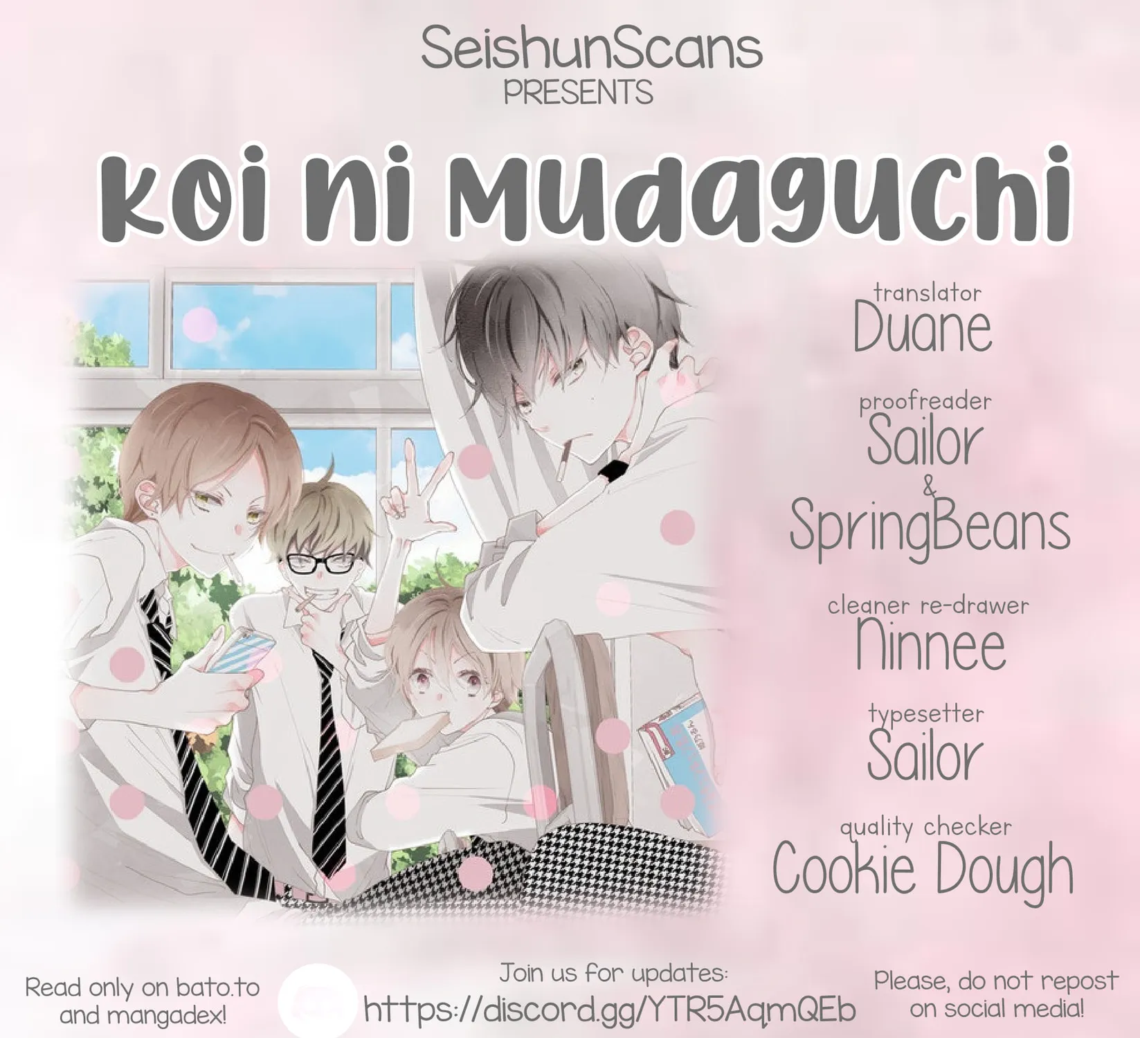 Read Koi ni Mudaguchi chapter 15 image 0 on Lezhin