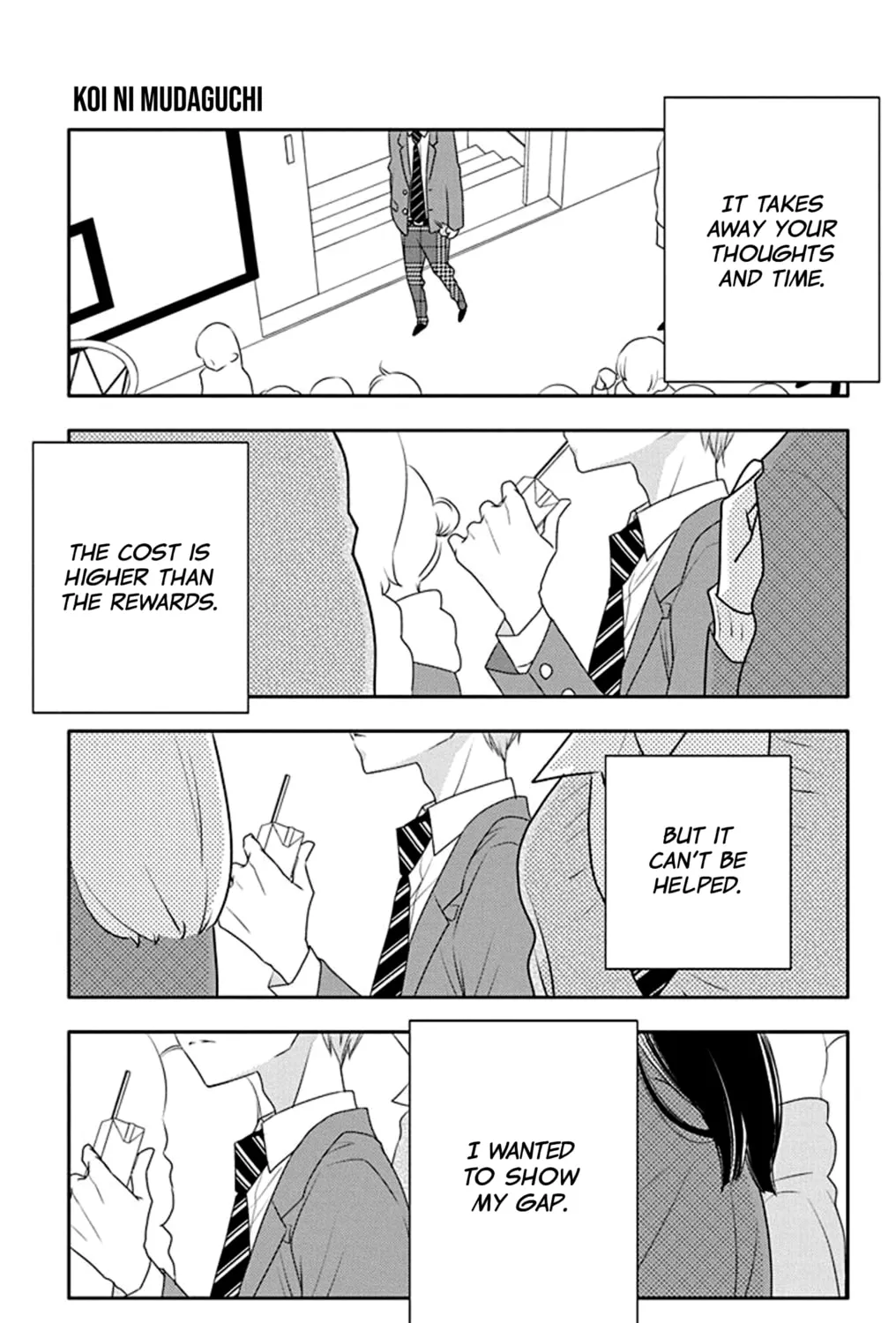 Read Koi ni Mudaguchi chapter 16 image 56 on Lezhin