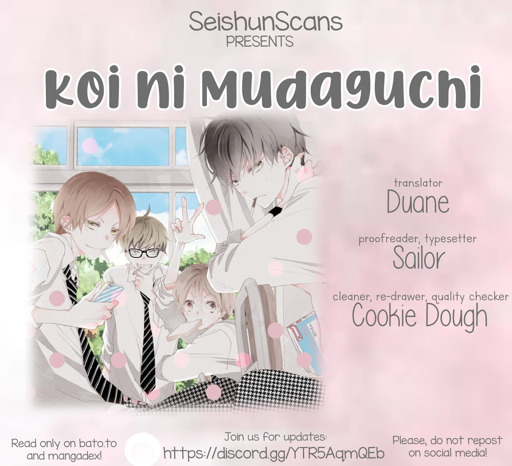 Read Koi ni Mudaguchi chapter 17 image 0 on Lezhin