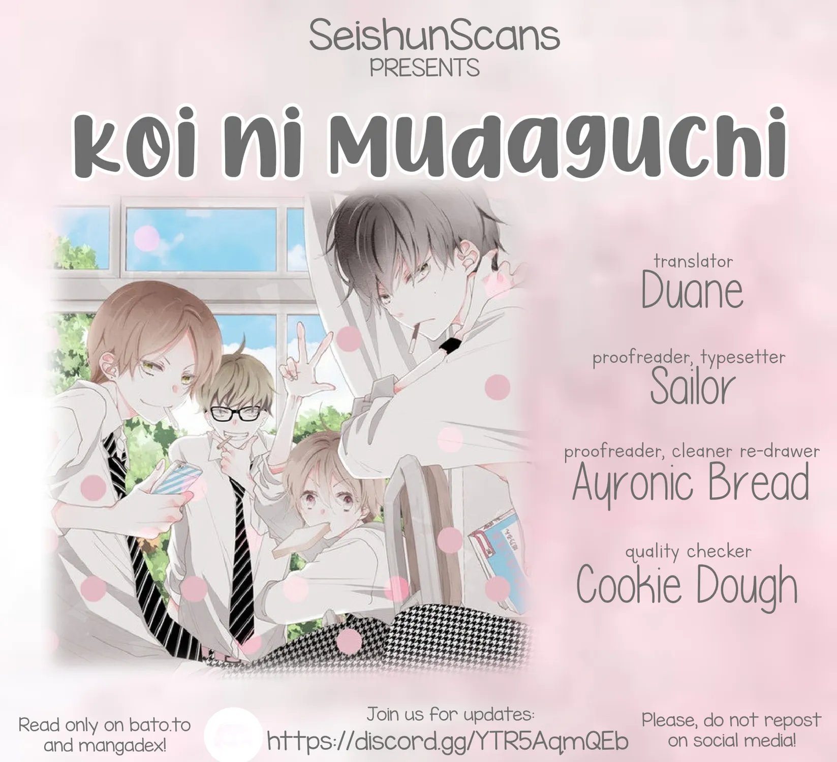 Read Koi ni Mudaguchi chapter 18 image 0 on Lezhin