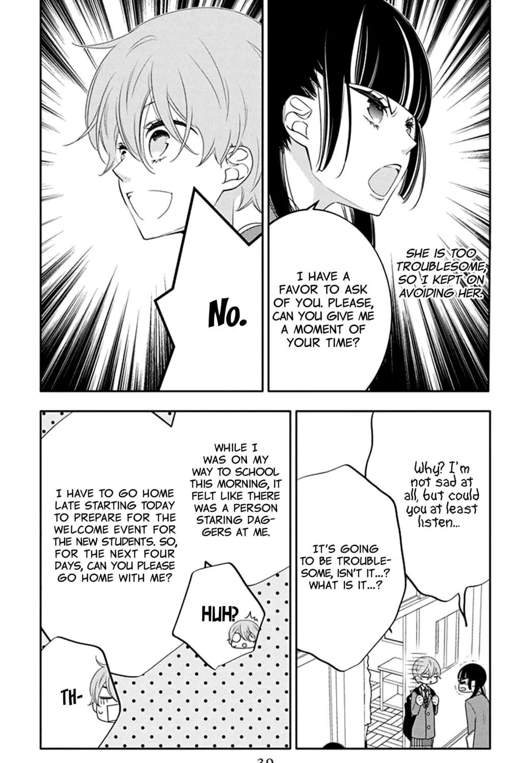 Read Koi ni Mudaguchi chapter 22 image 14 on Lezhin