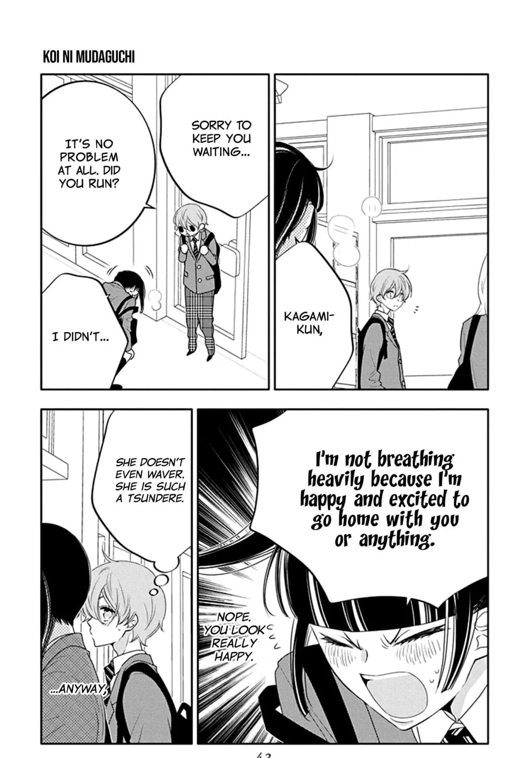 Read Koi ni Mudaguchi chapter 22 image 22 on Lezhin