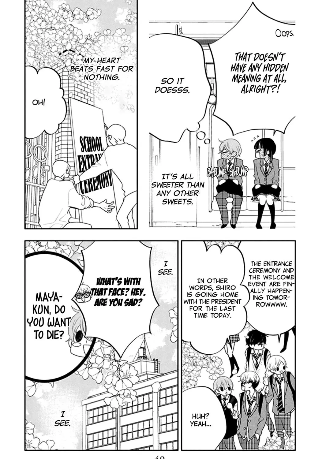 Read Koi ni Mudaguchi chapter 22 image 34 on Lezhin