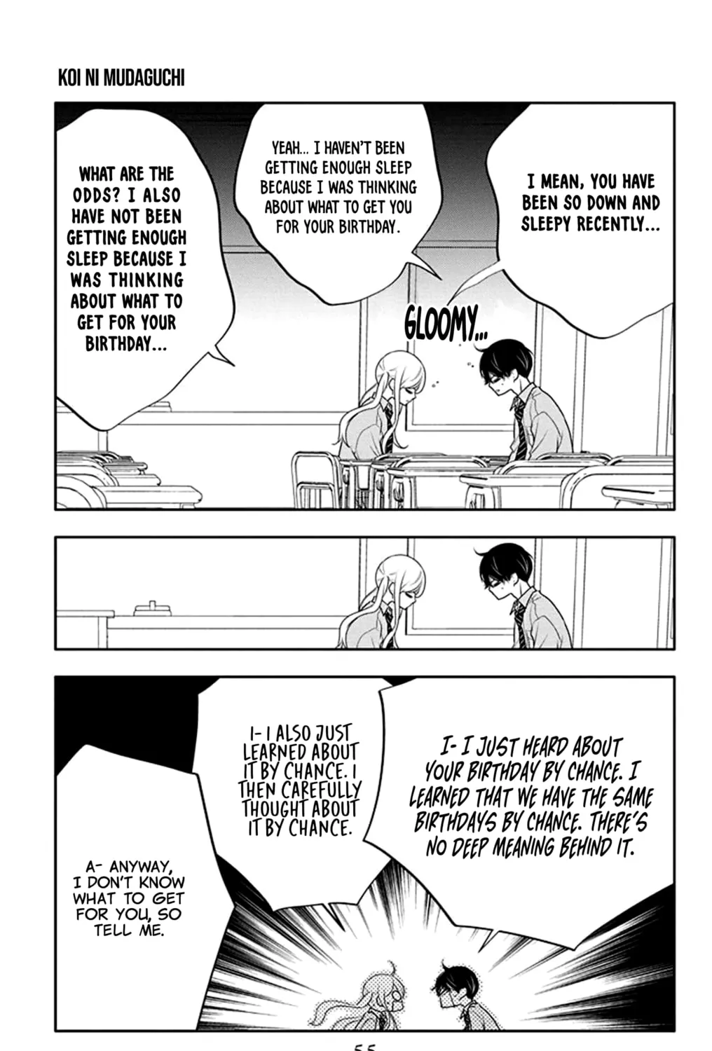 Read Koi ni Mudaguchi chapter 27 image 44 on Lezhin
