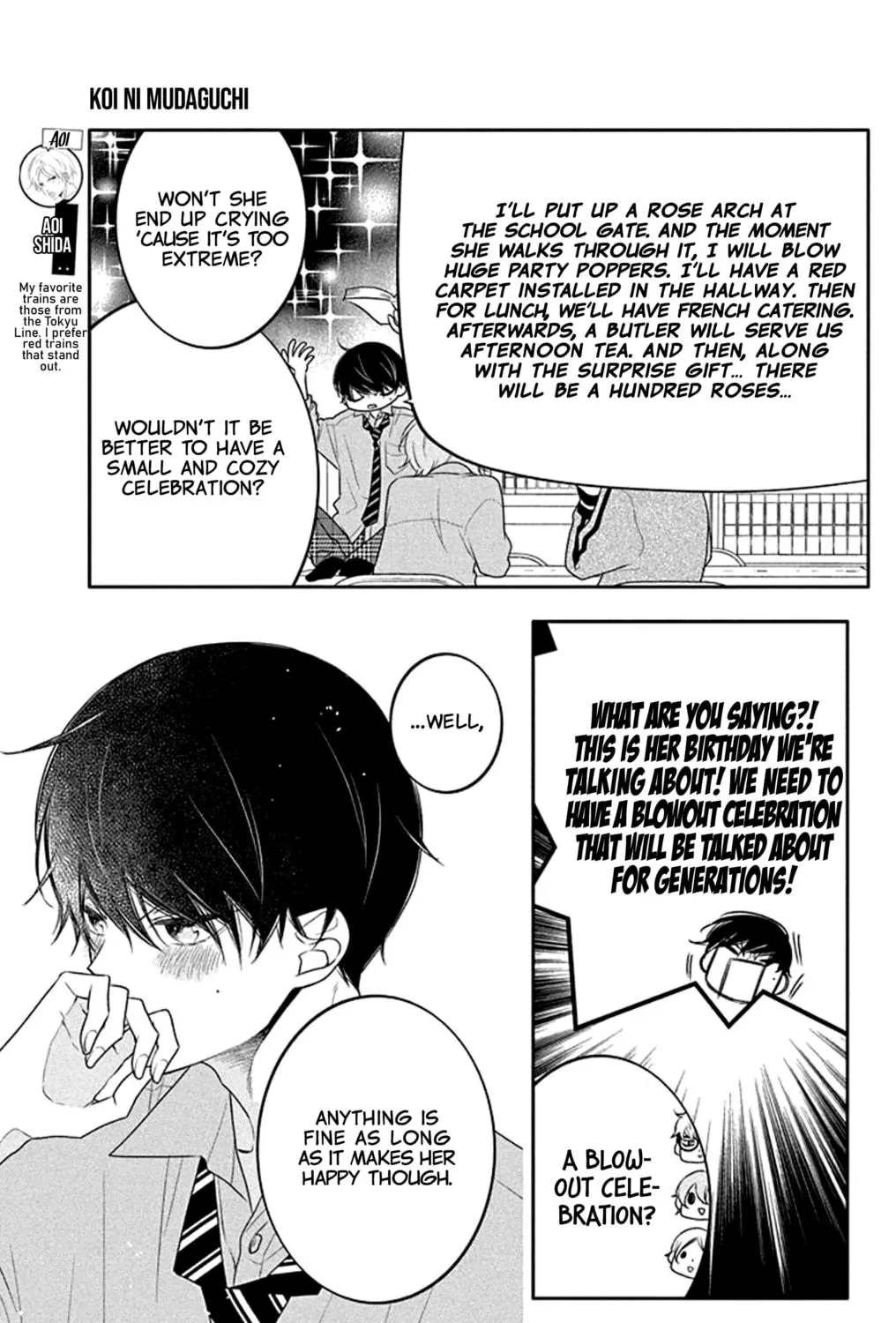 Read Koi ni Mudaguchi chapter 27 image 8 on Lezhin