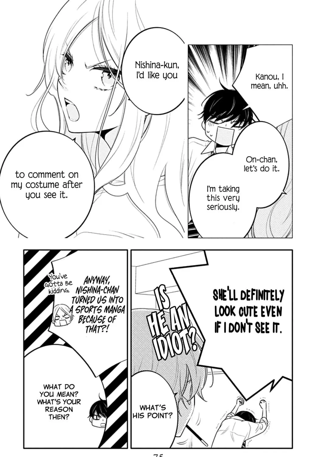 Read Koi ni Mudaguchi chapter 28 image 22 on Lezhin