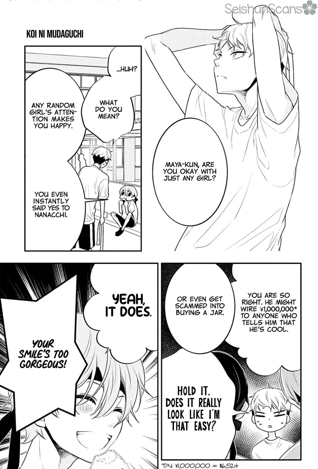 Read Koi ni Mudaguchi chapter 33 image 10 on Lezhin