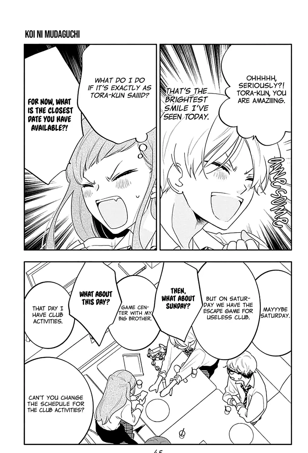 Read Koi ni Mudaguchi chapter 37 image 26 on Lezhin