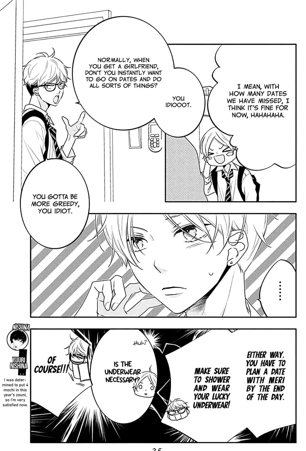 Read Koi ni Mudaguchi chapter 37 image 6 on Lezhin