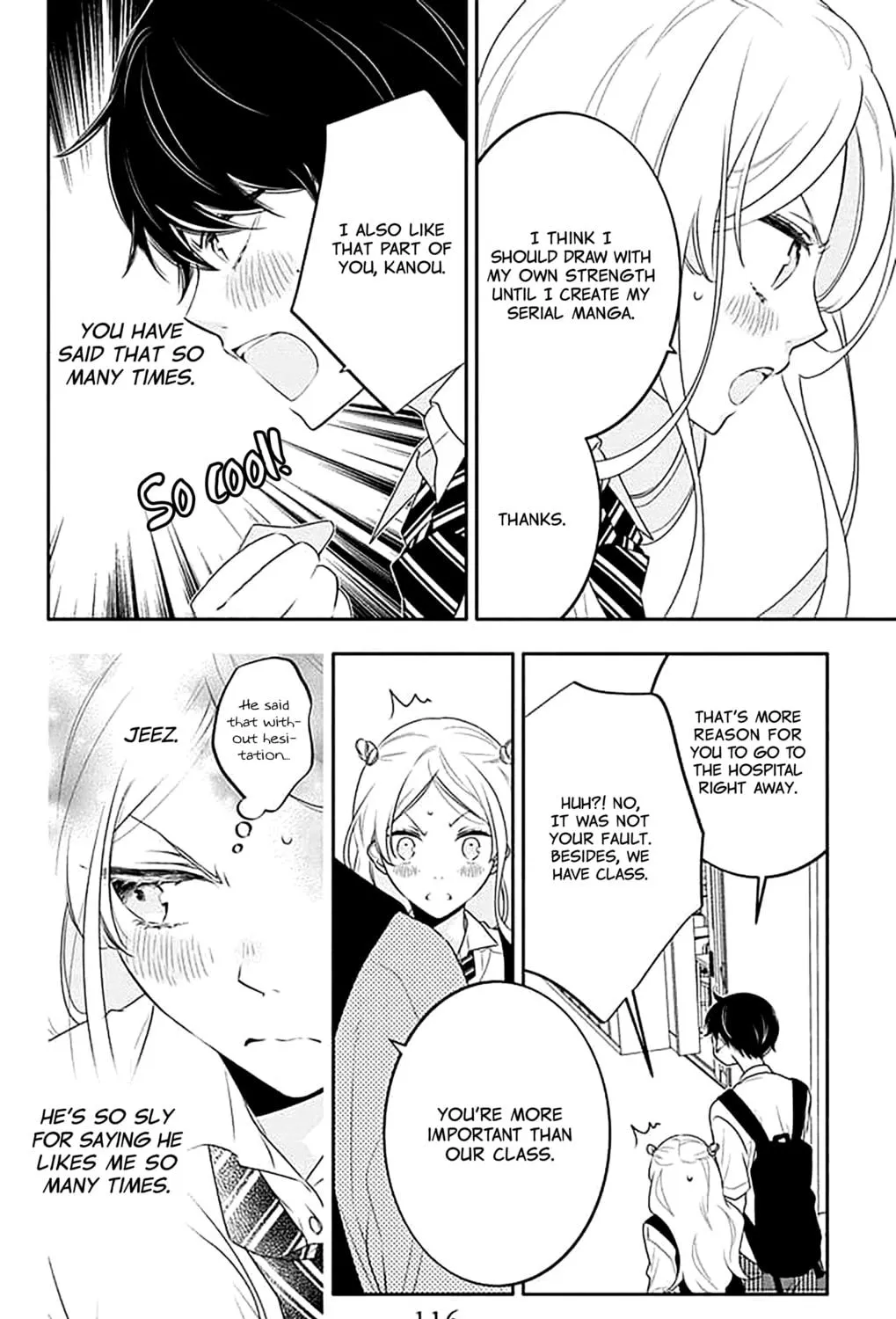 Read Koi ni Mudaguchi chapter 39 image 22 on Lezhin