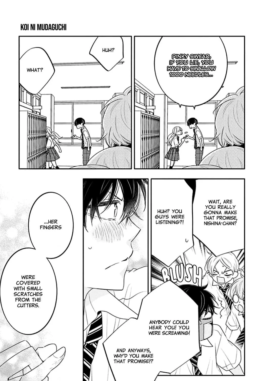 Read Koi ni Mudaguchi chapter 41 image 28 on Lezhin