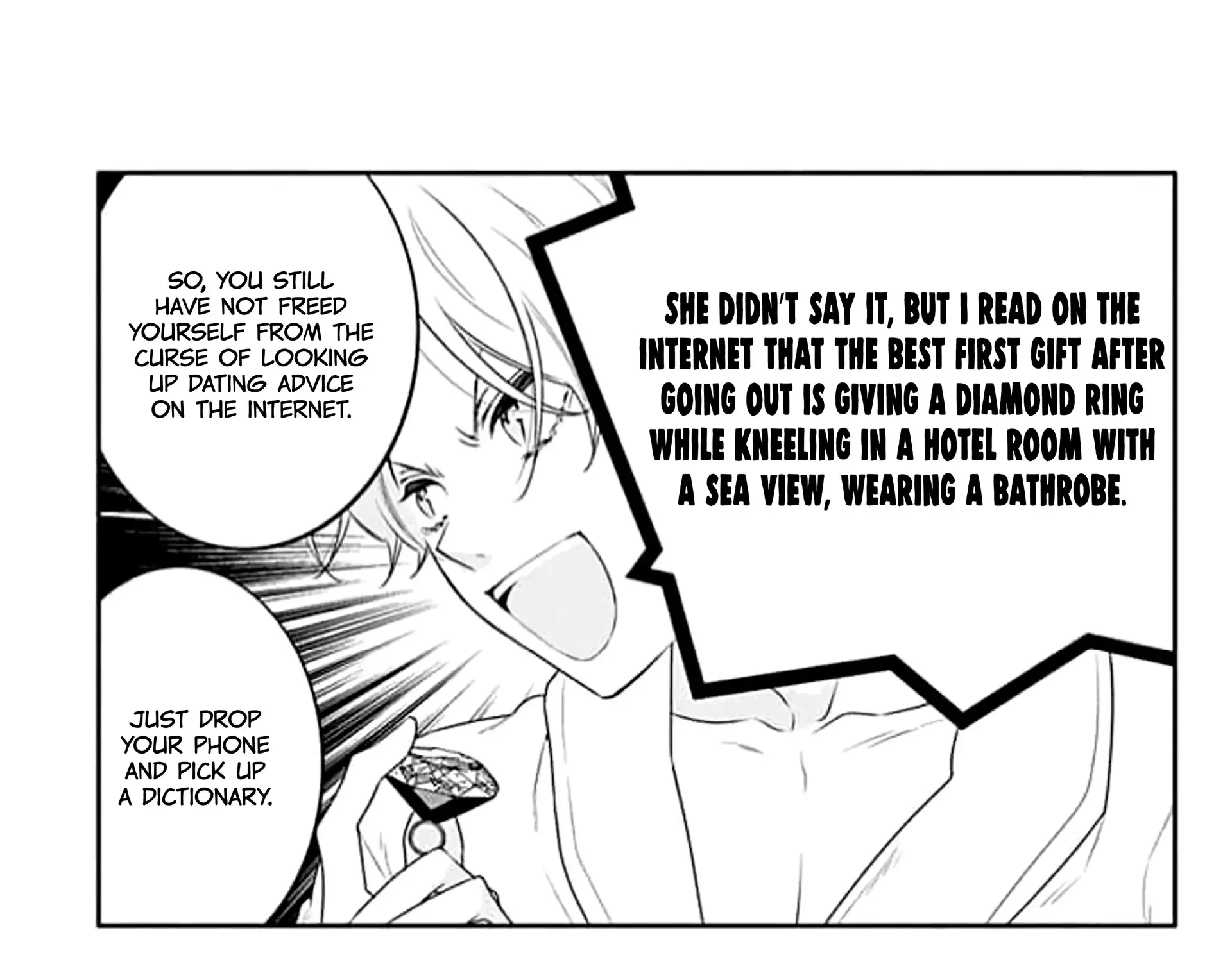 Read Koi ni Mudaguchi chapter 42 image 12 on Lezhin