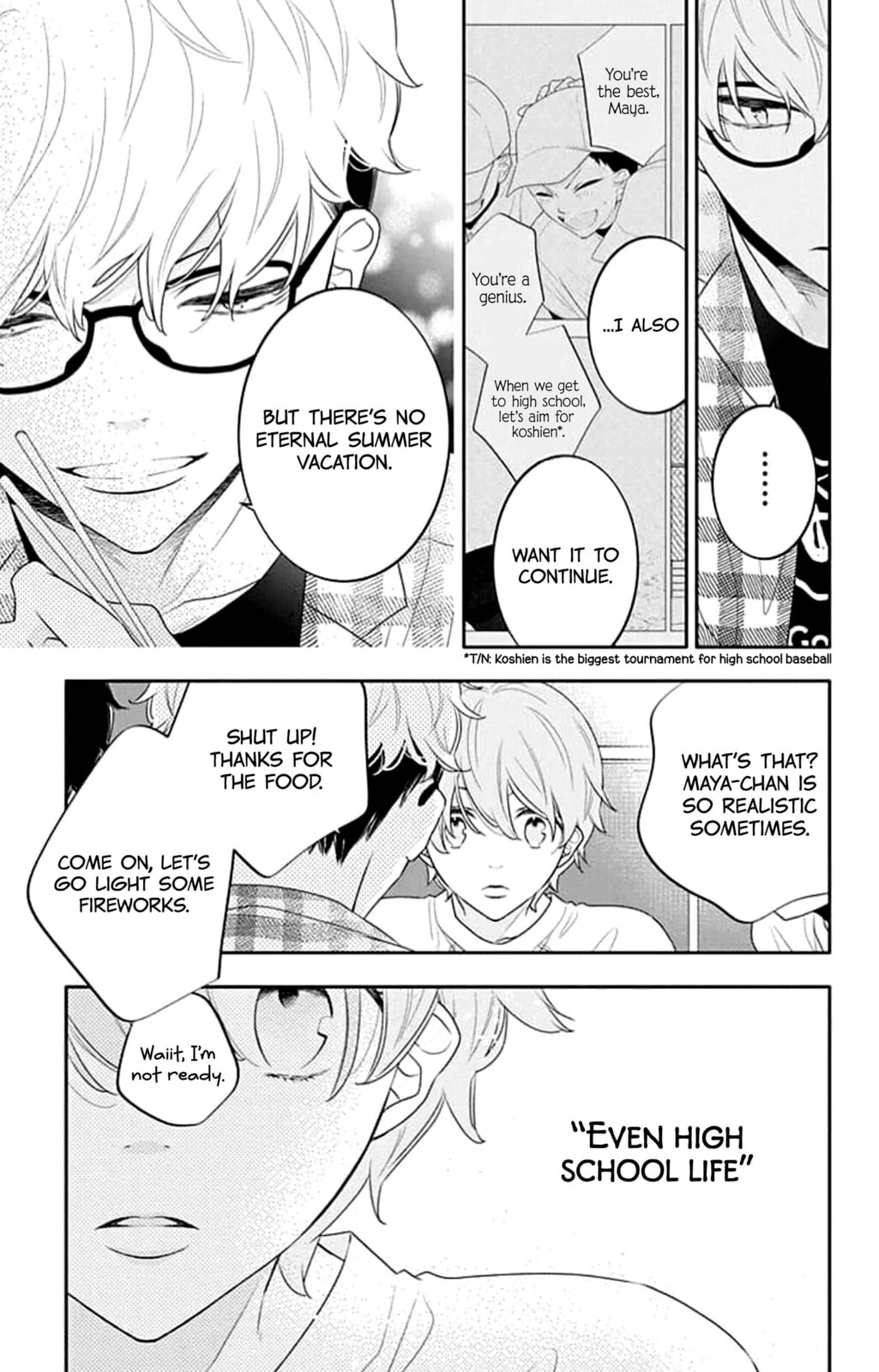 Read Koi ni Mudaguchi chapter 43 image 14 on Lezhin