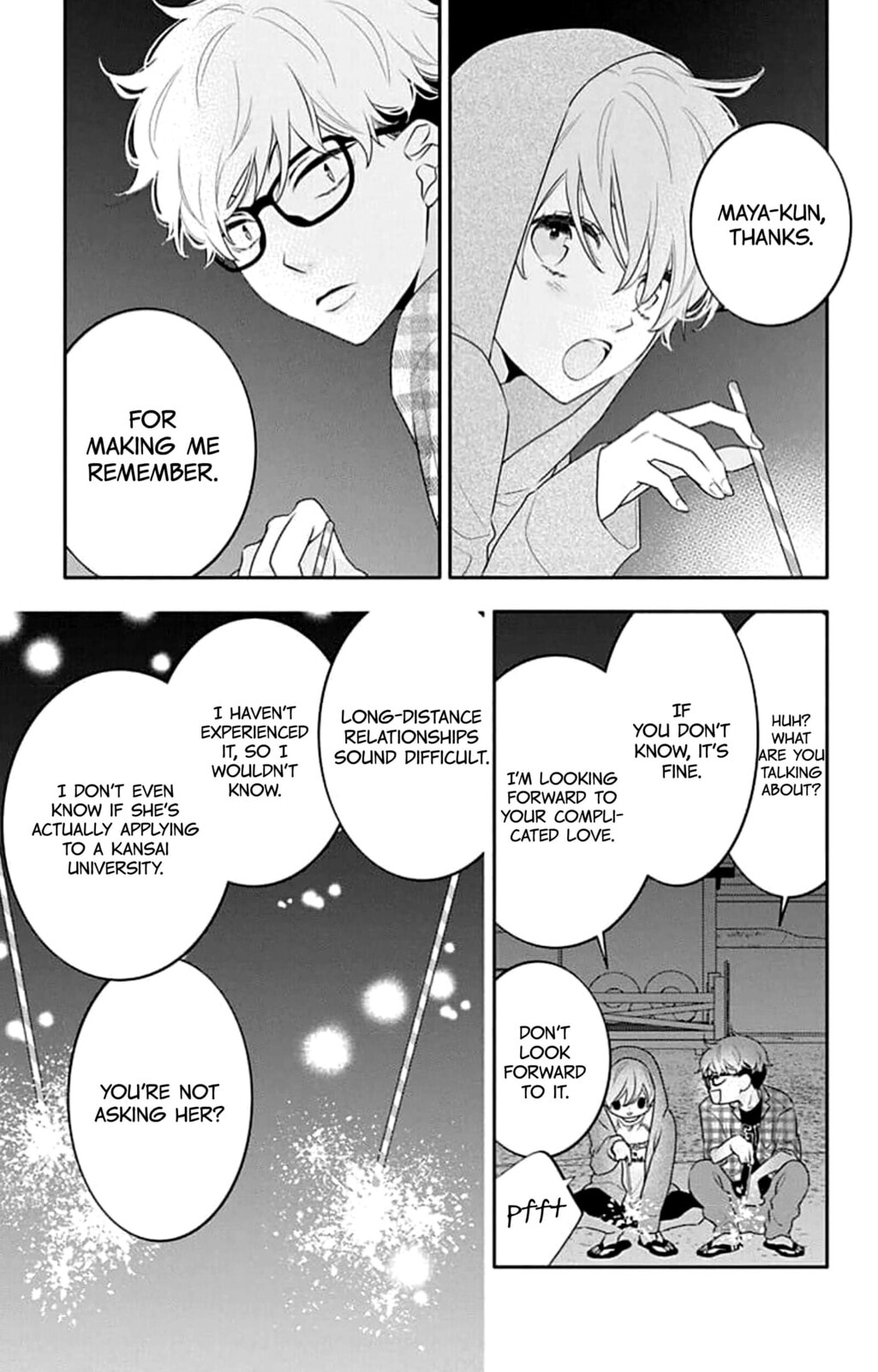 Read Koi ni Mudaguchi chapter 43 image 16 on Lezhin