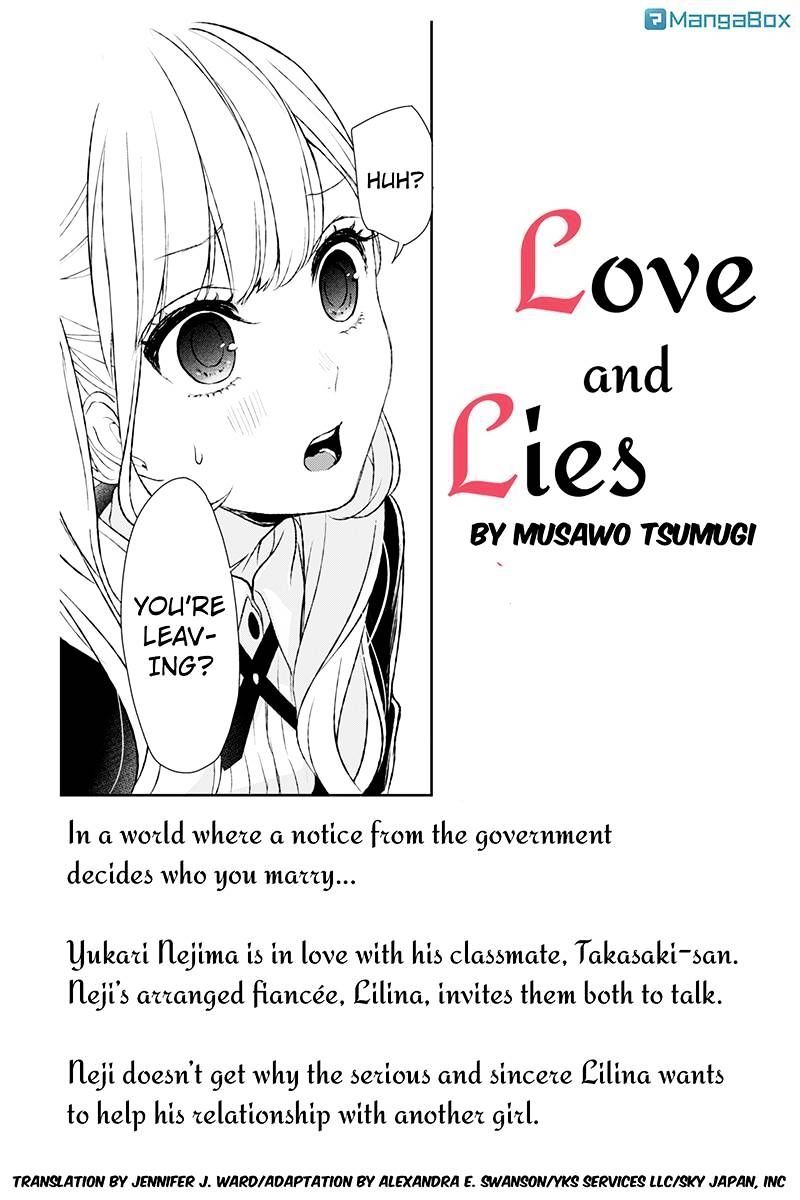 Read Koi to Uso chapter 12 image 0 on Lezhin