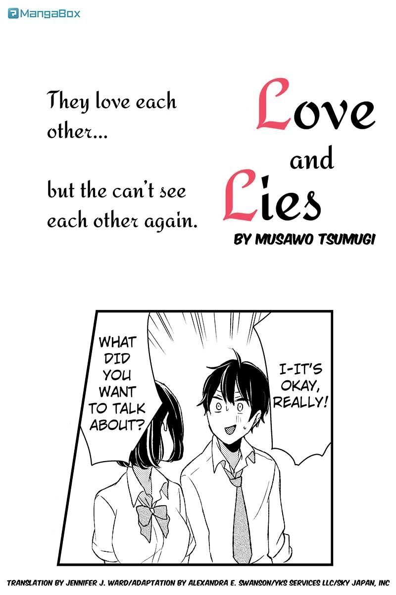 Read Koi to Uso chapter 15 image 0 on Lezhin