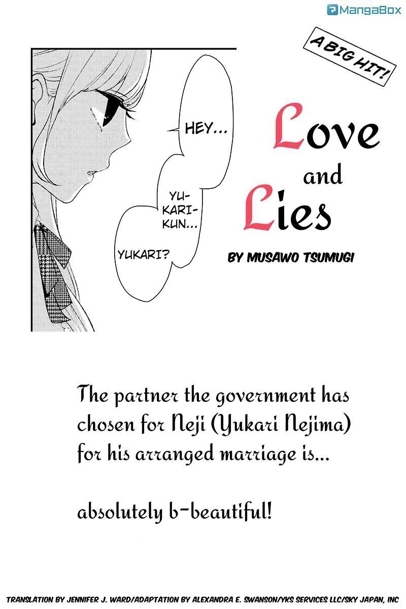 Read Koi to Uso chapter 5 image 0 on Lezhin