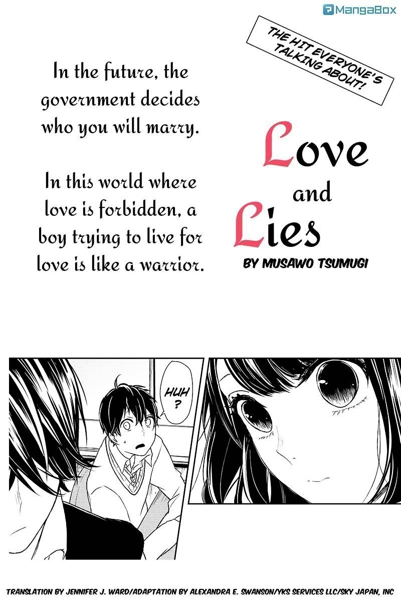 Read Koi to Uso chapter 8 image 0 on Lezhin