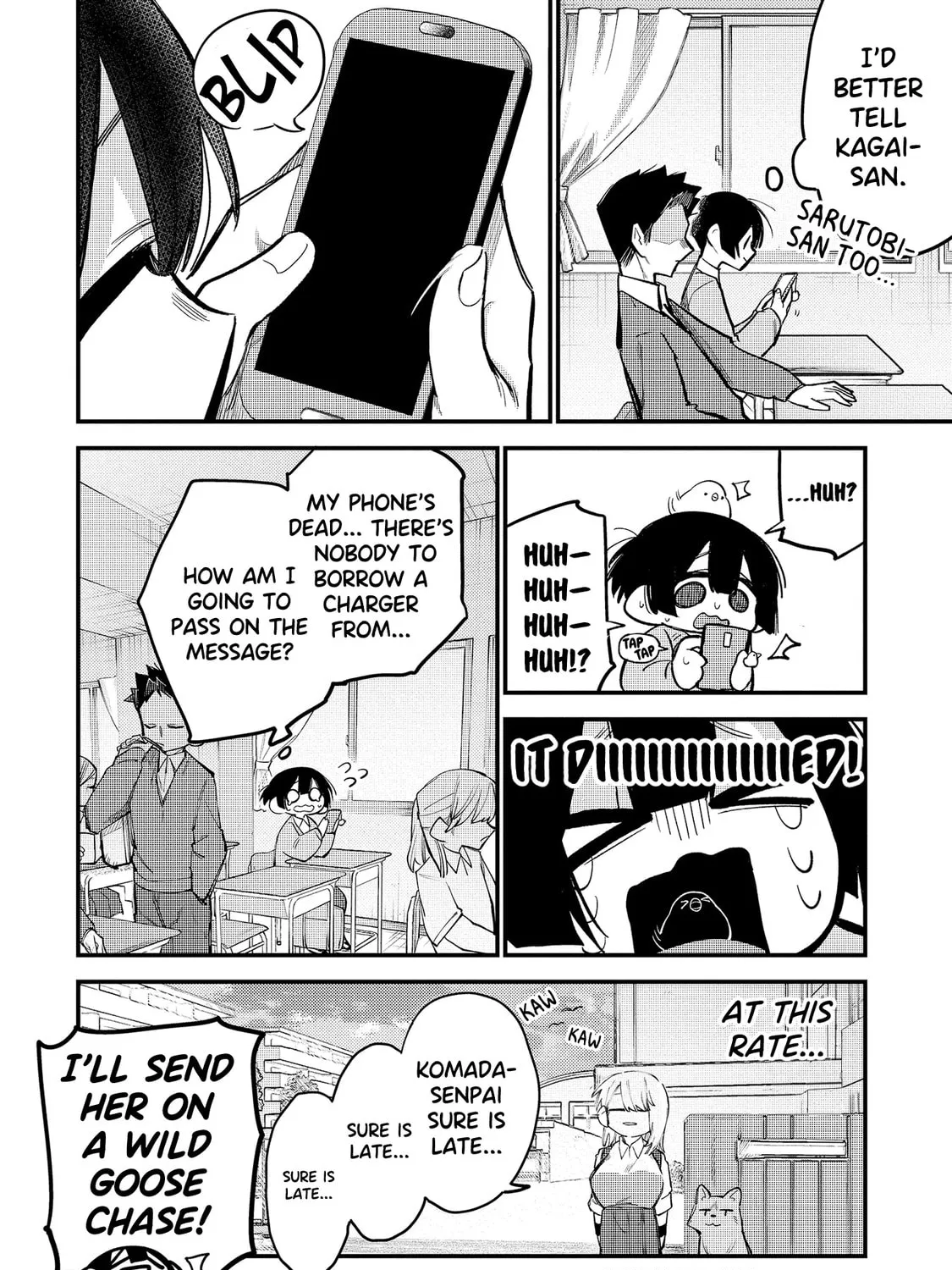 Komada-san wo Komarasetai Chapter 12 page 3 - 