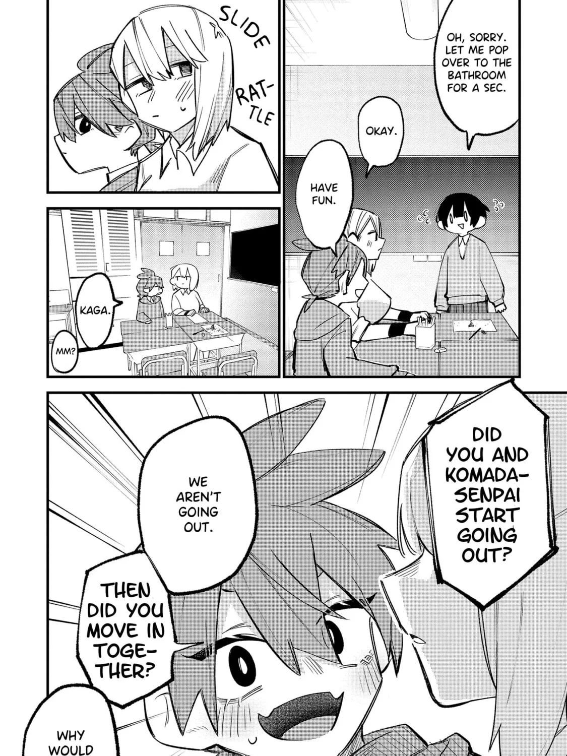 Komada-san wo Komarasetai Chapter 18 page 7 - 