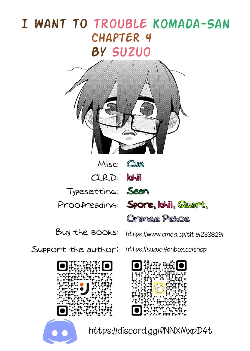 Komada-san wo Komarasetai Chapter 4 page 13 - 