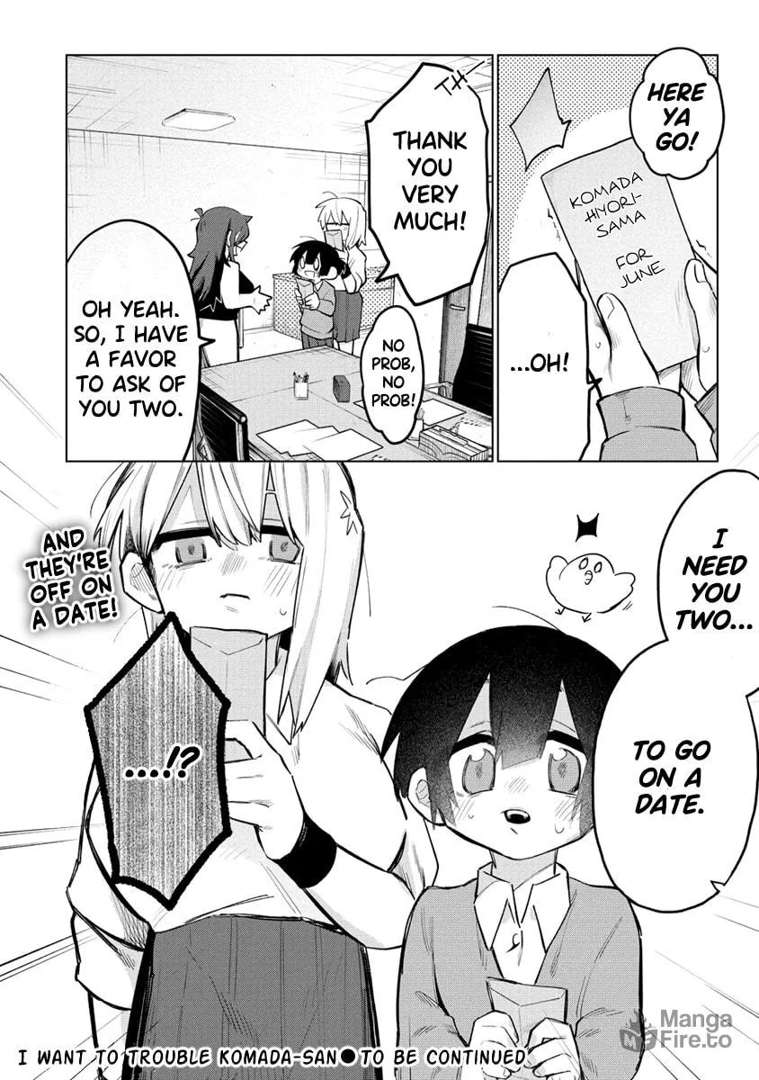 Komada-san wo Komarasetai Chapter 9 page 12 - 