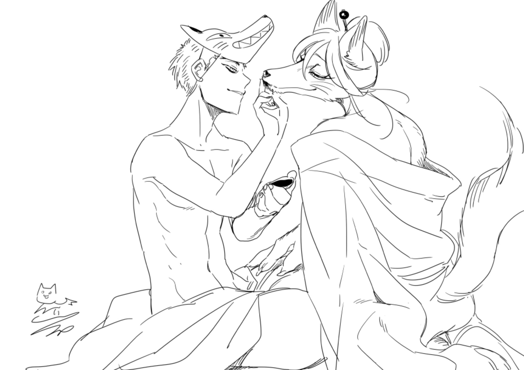 Read Komen Fuufu chapter 0.2 image 9 on Lezhin