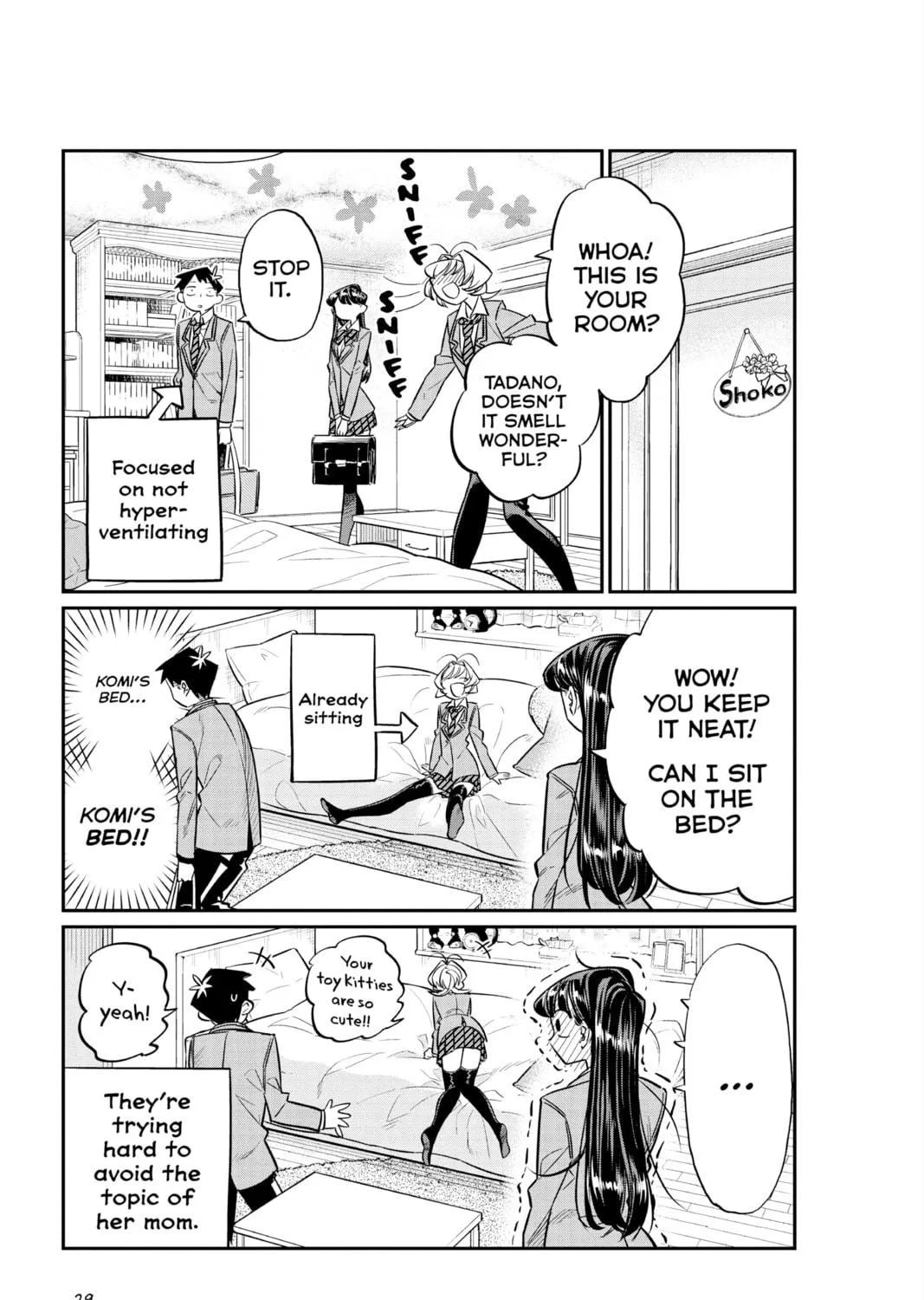 Komi Can't Communicate Chapter 22 page 17 - 