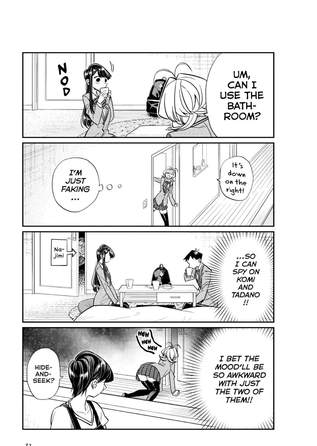 Komi Can't Communicate Chapter 22 page 21 - 
