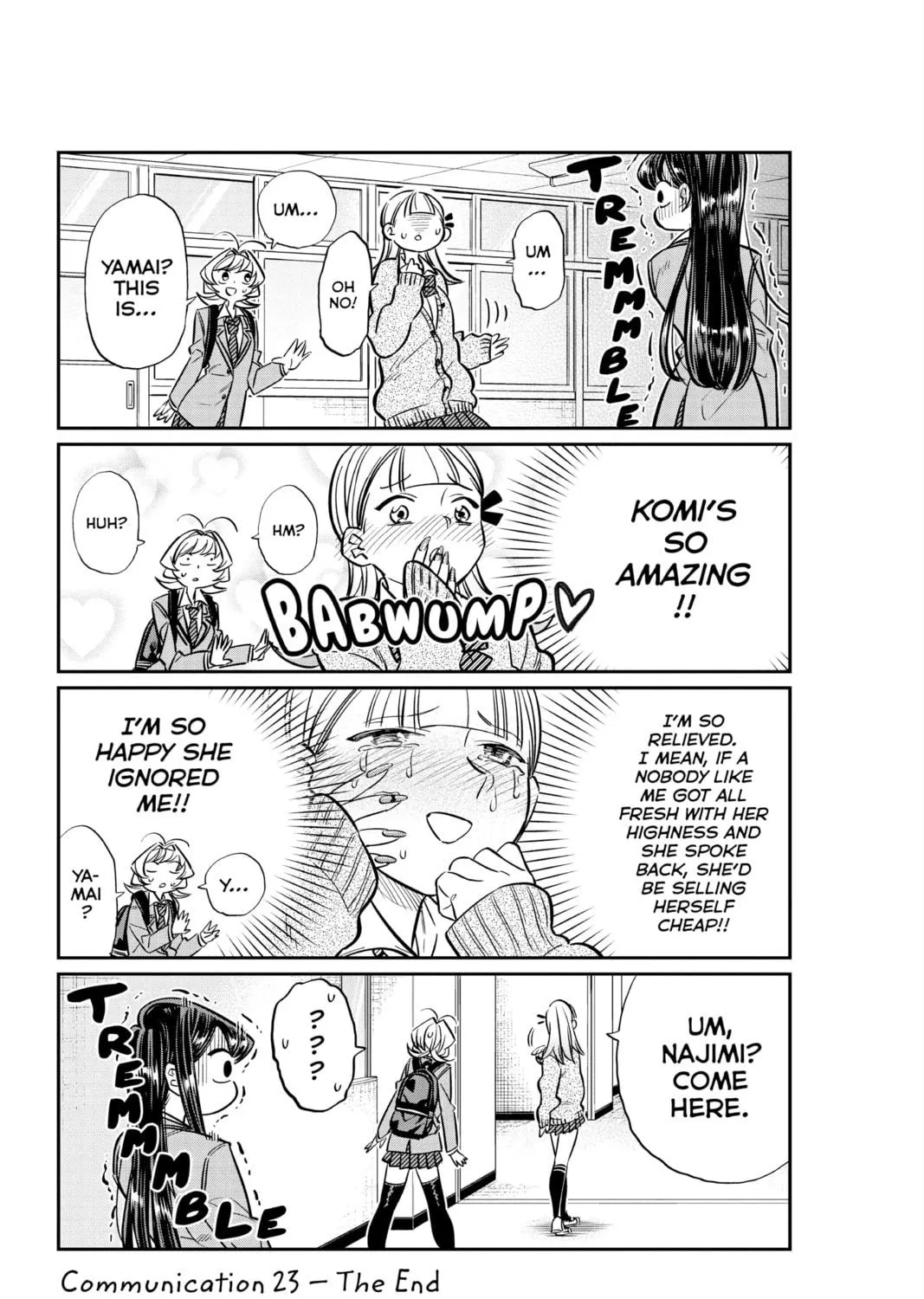 Komi Can't Communicate Chapter 23 page 17 - 