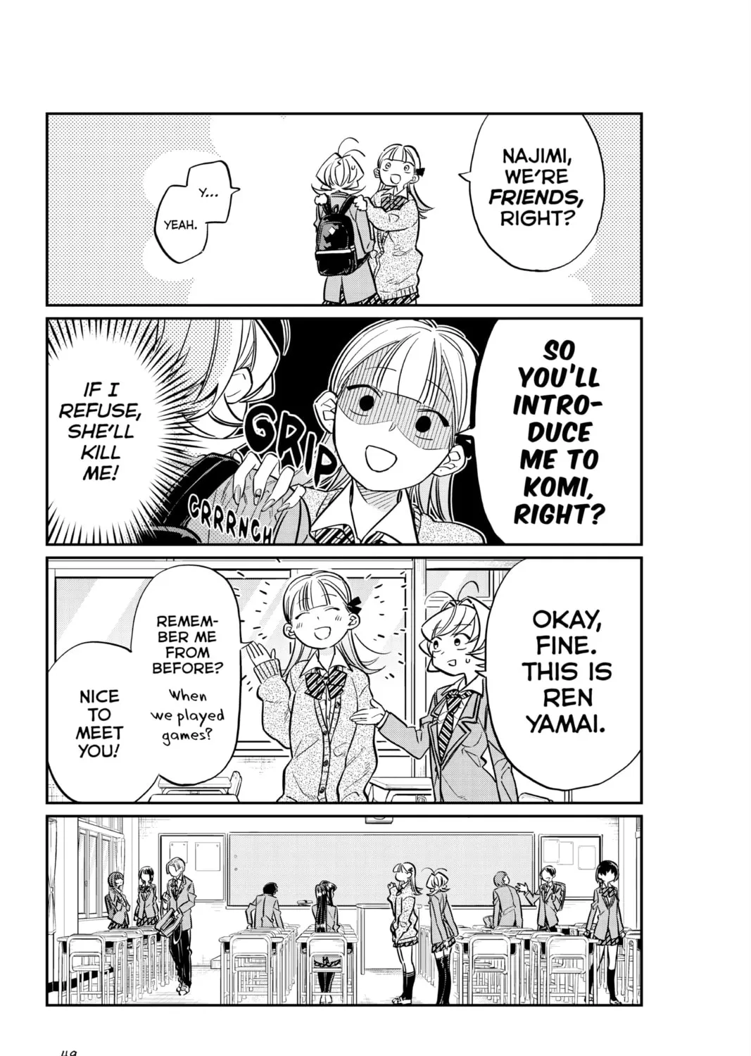 Komi Can't Communicate Chapter 24 page 3 - 
