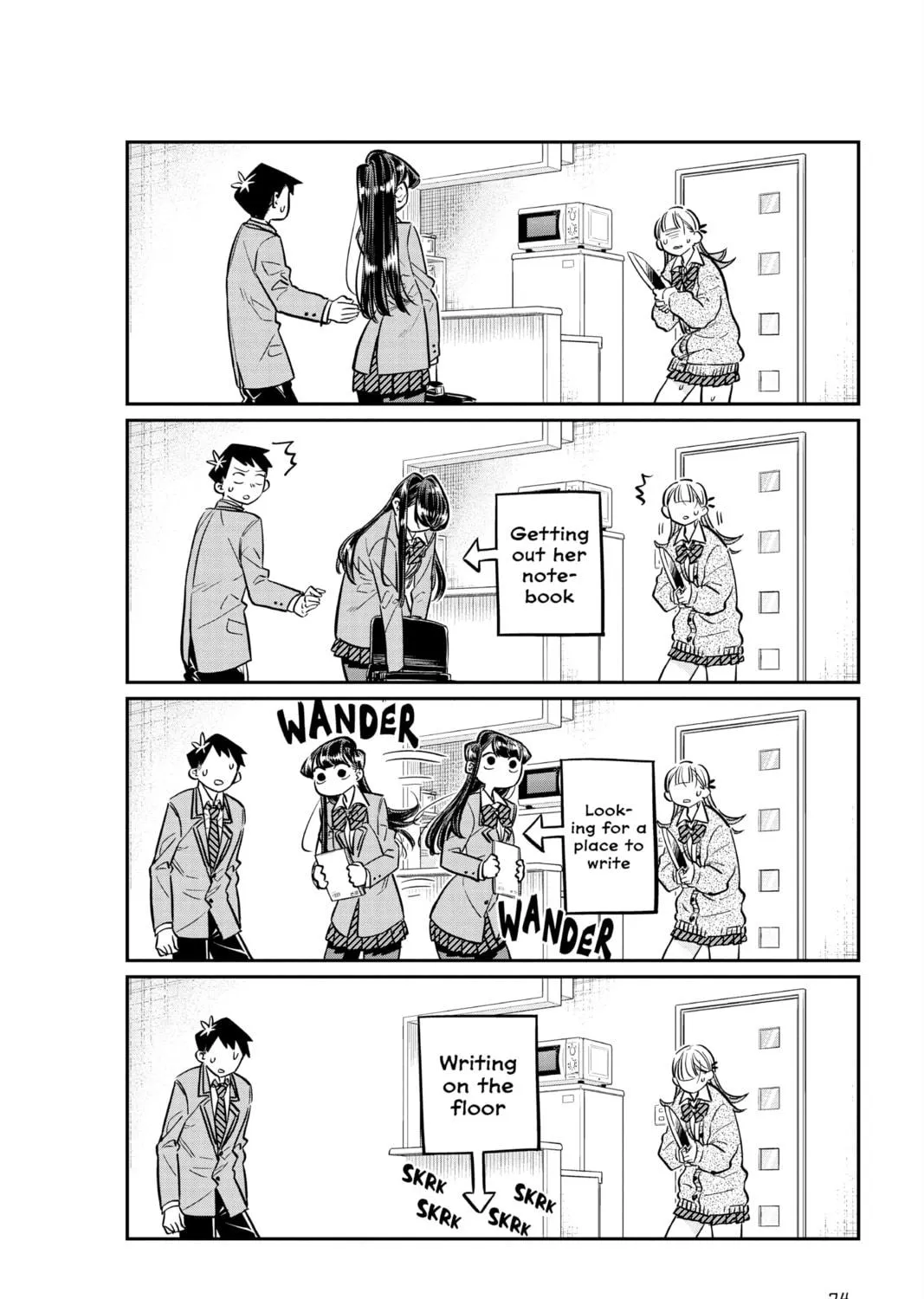 Komi Can't Communicate Chapter 25 page 35 - 