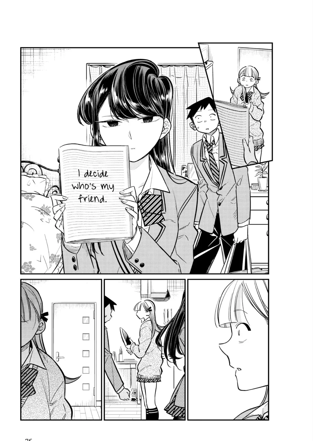 Komi Can't Communicate Chapter 25 page 37 - 