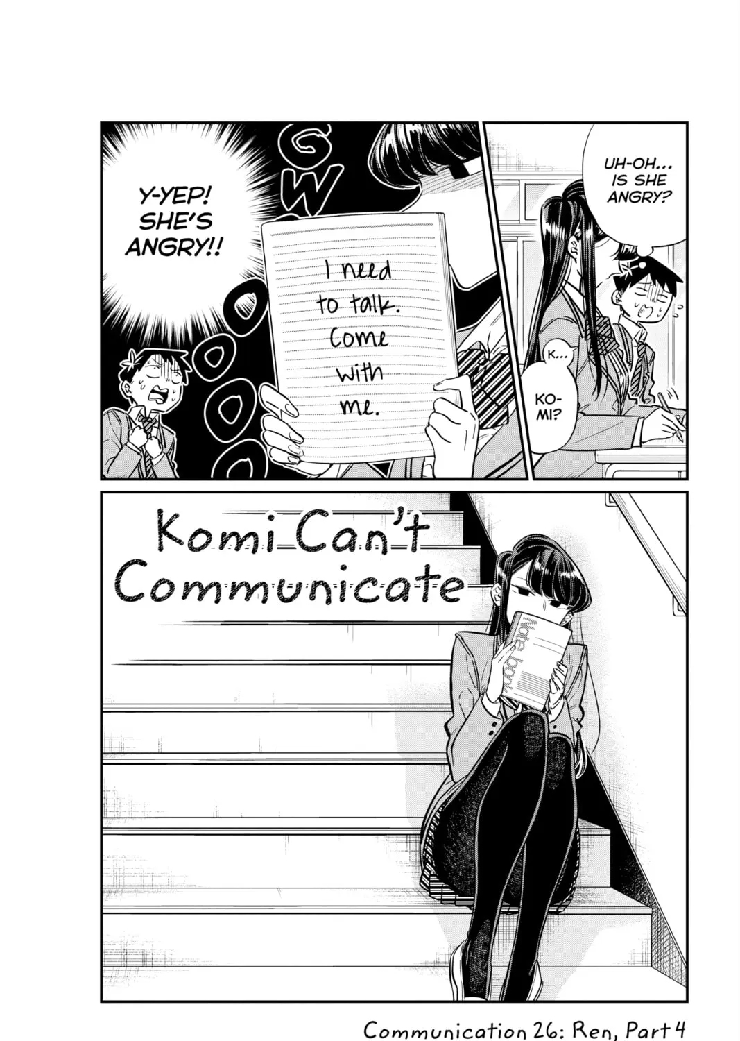 Komi Can't Communicate Chapter 26 page 3 - 