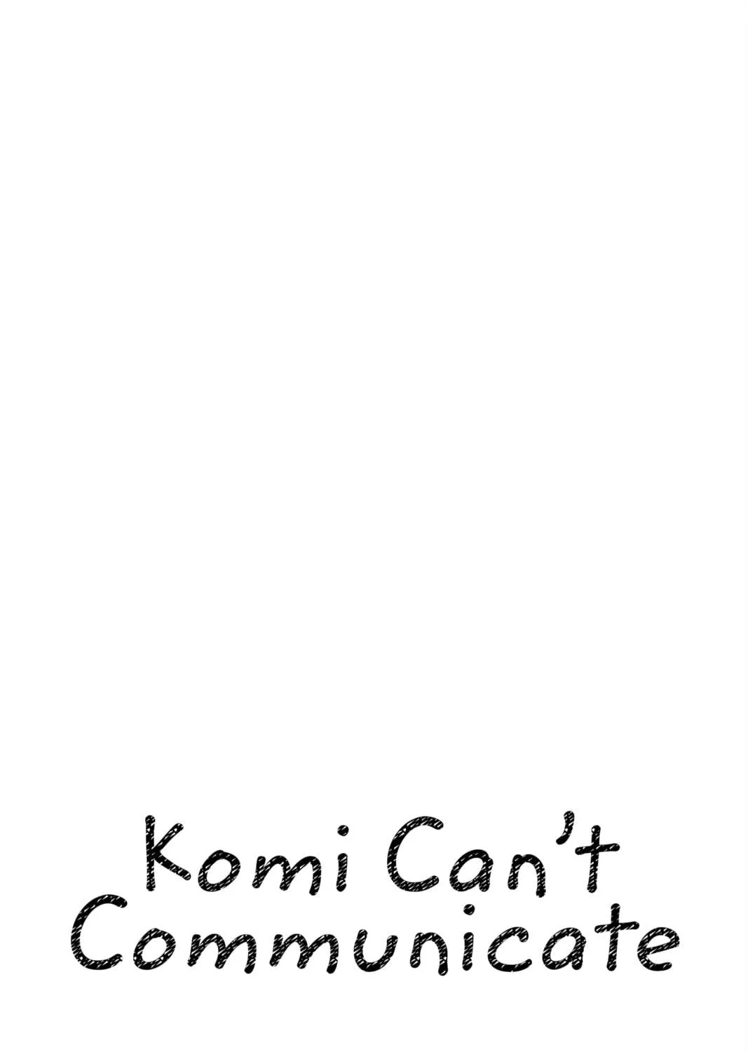 Komi Can't Communicate Chapter 26 page 39 - 