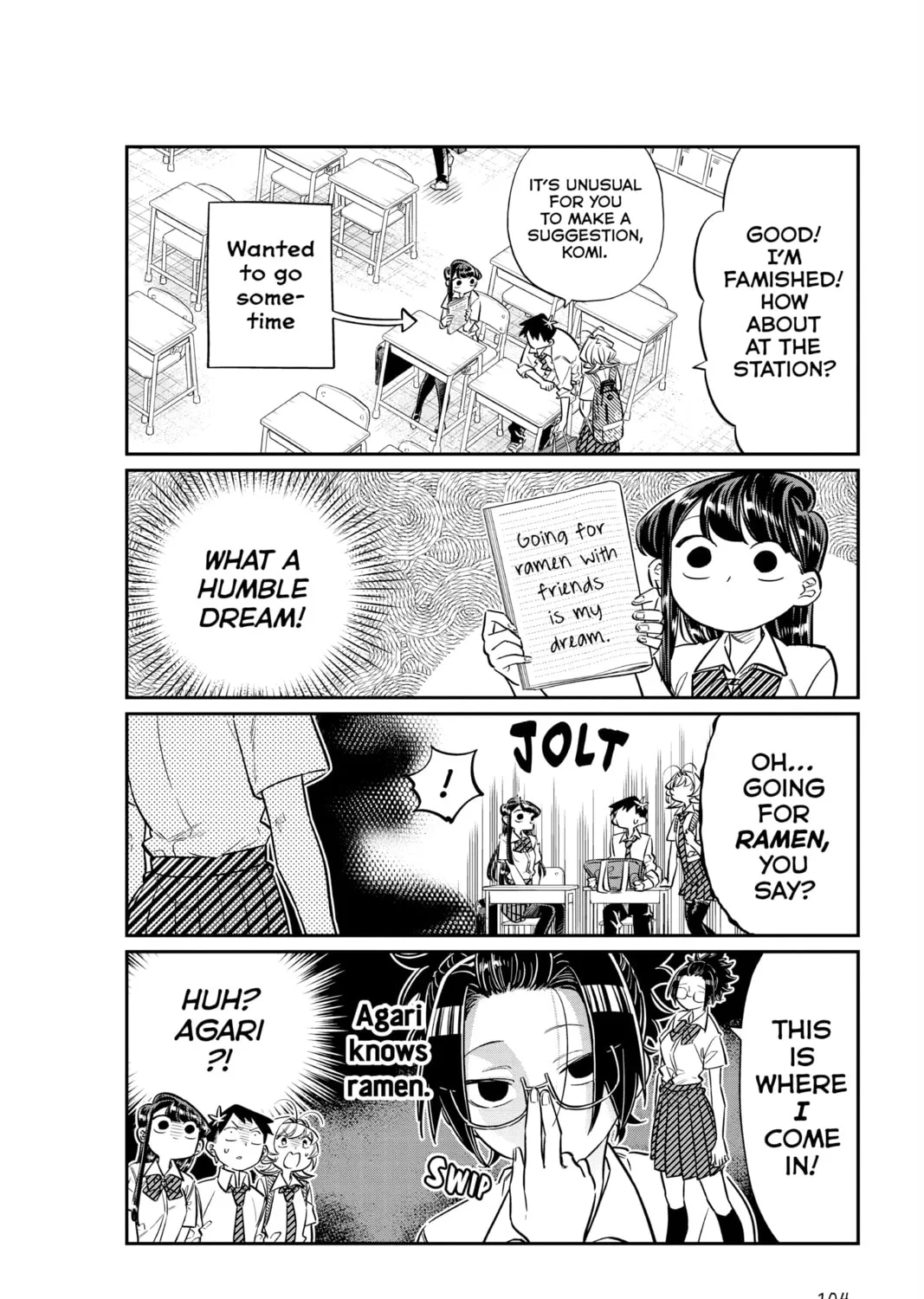 Komi Can't Communicate Chapter 28 page 3 - 