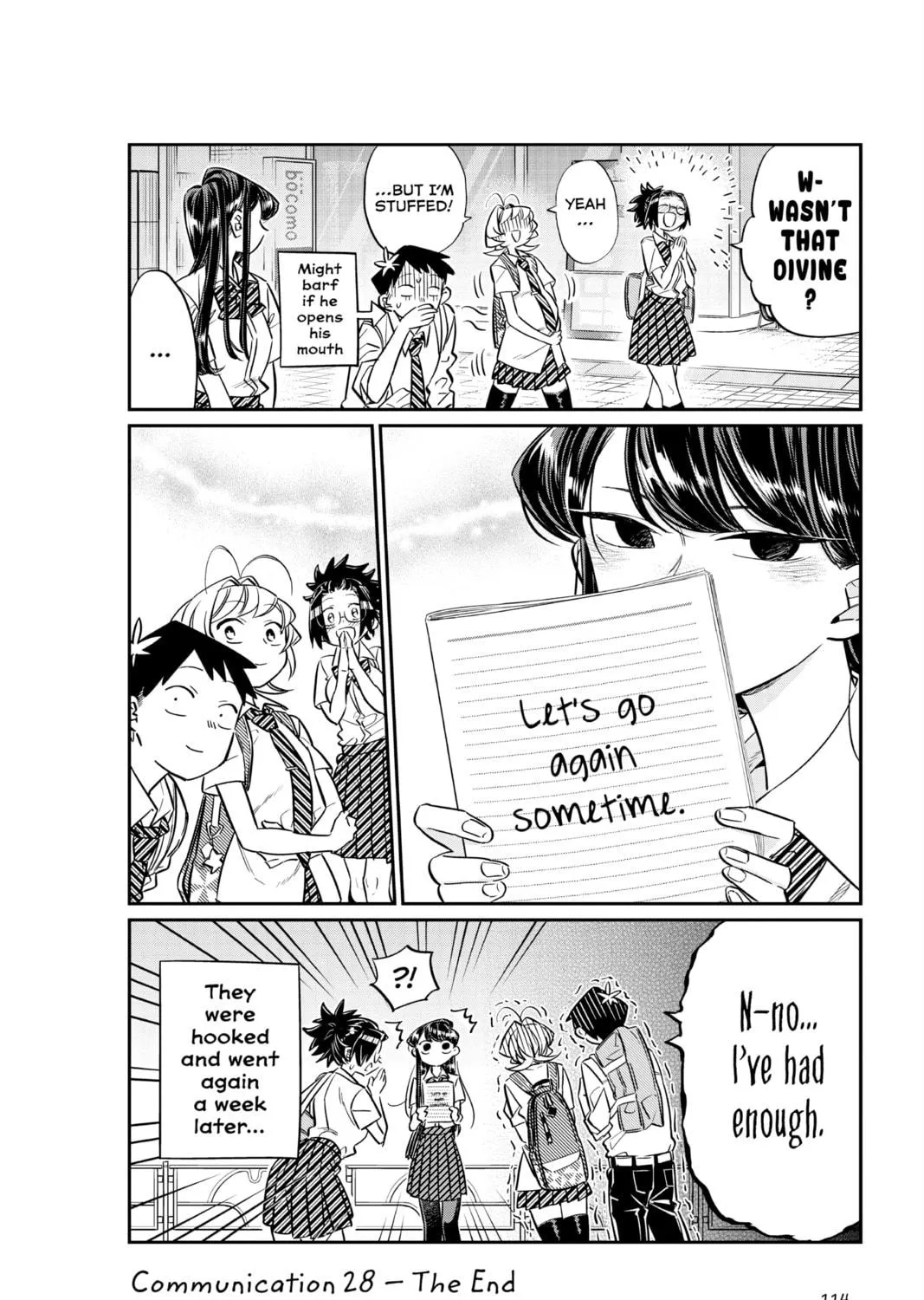 Komi Can't Communicate Chapter 28 page 23 - 