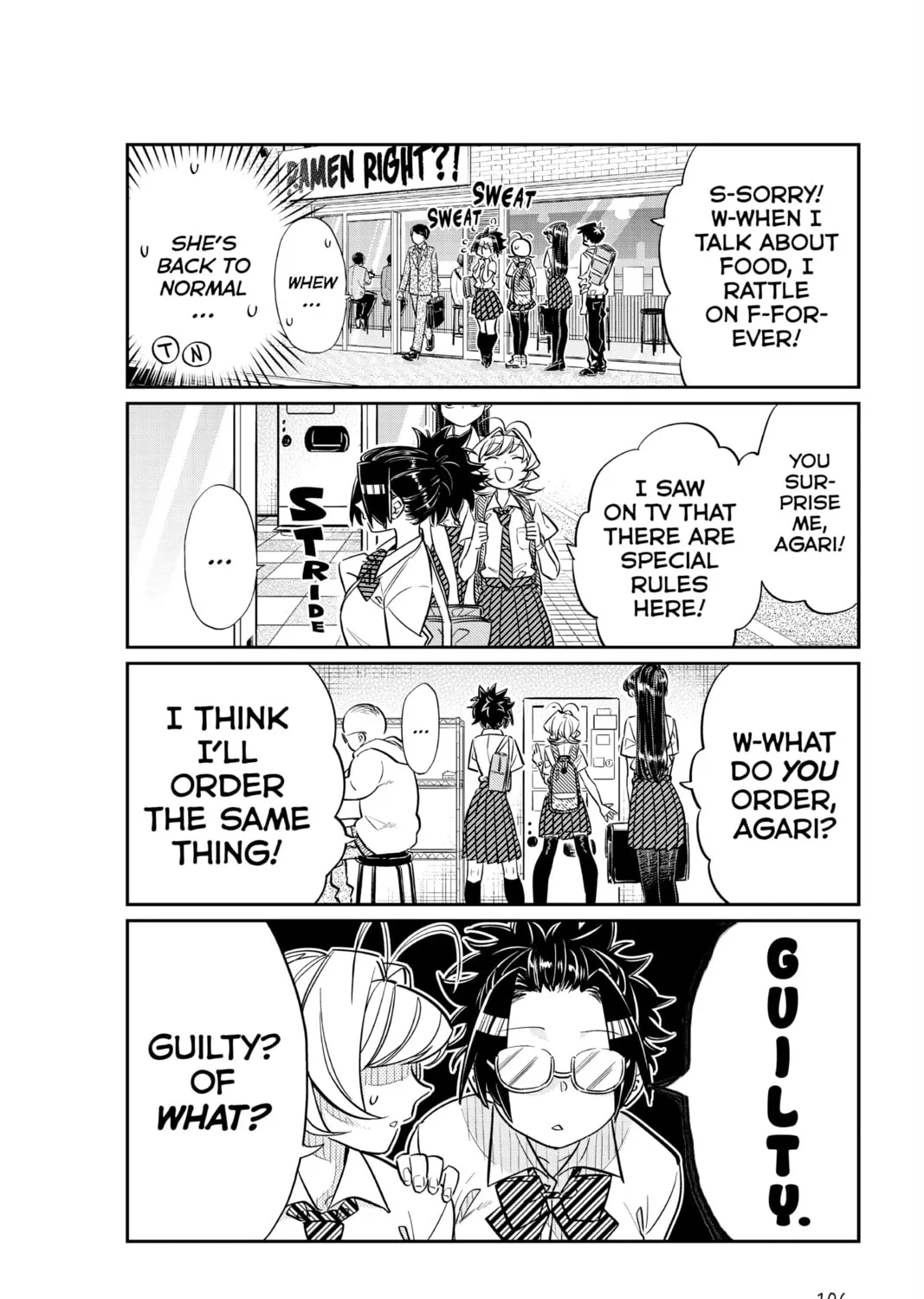 Komi Can't Communicate Chapter 28 page 7 - 