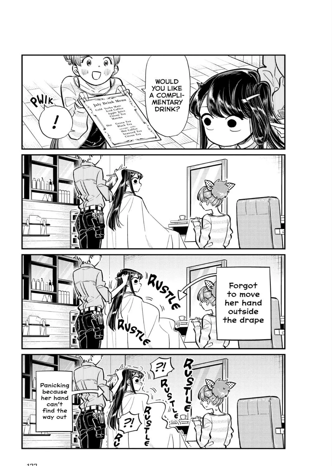 Komi Can't Communicate Chapter 34 page 17 - 