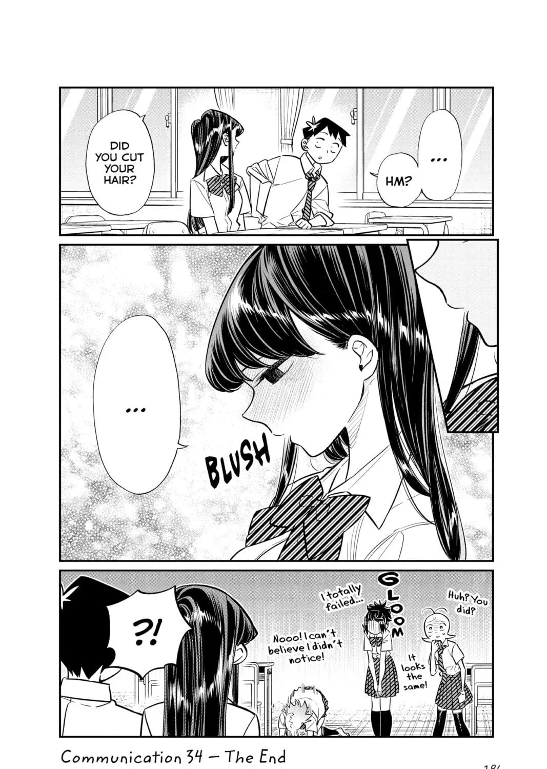 Komi Can't Communicate Chapter 34 page 35 - 