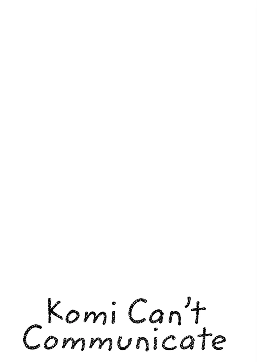 Komi Can't Communicate Chapter 34 page 37 - 