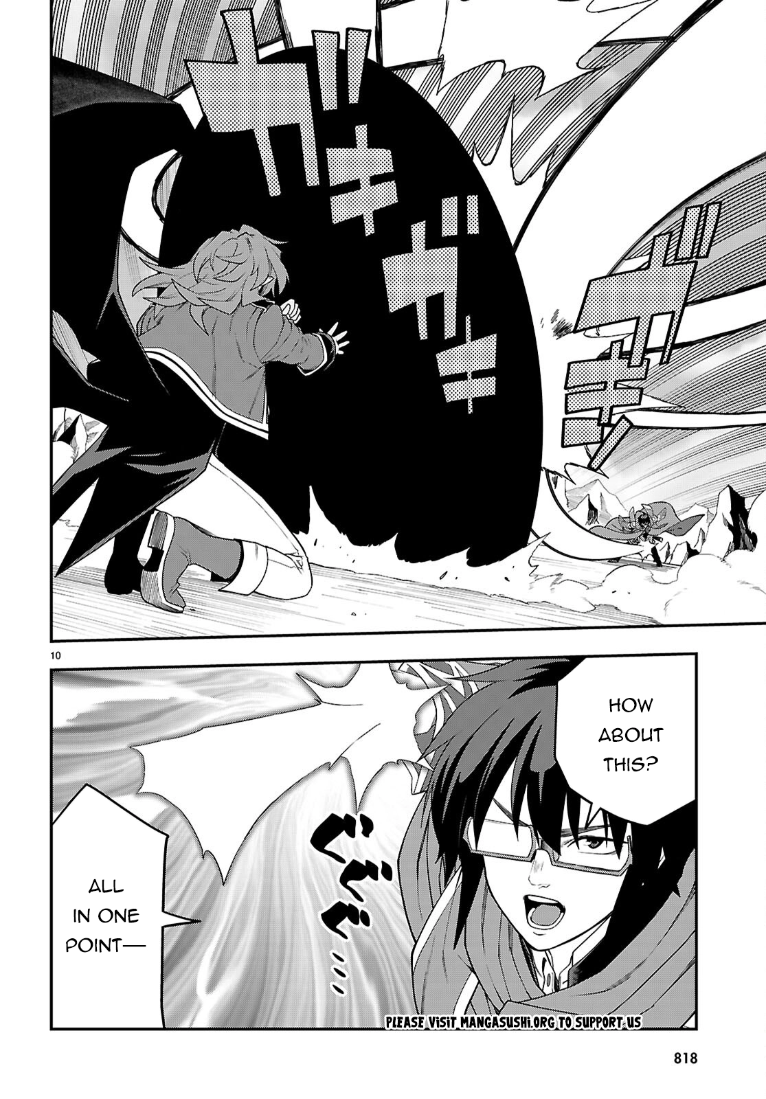 Konjiki No Moji Tsukai - Yuusha Yonin Ni Makikomareta Unique Cheat Chapter 133 page 11 - 