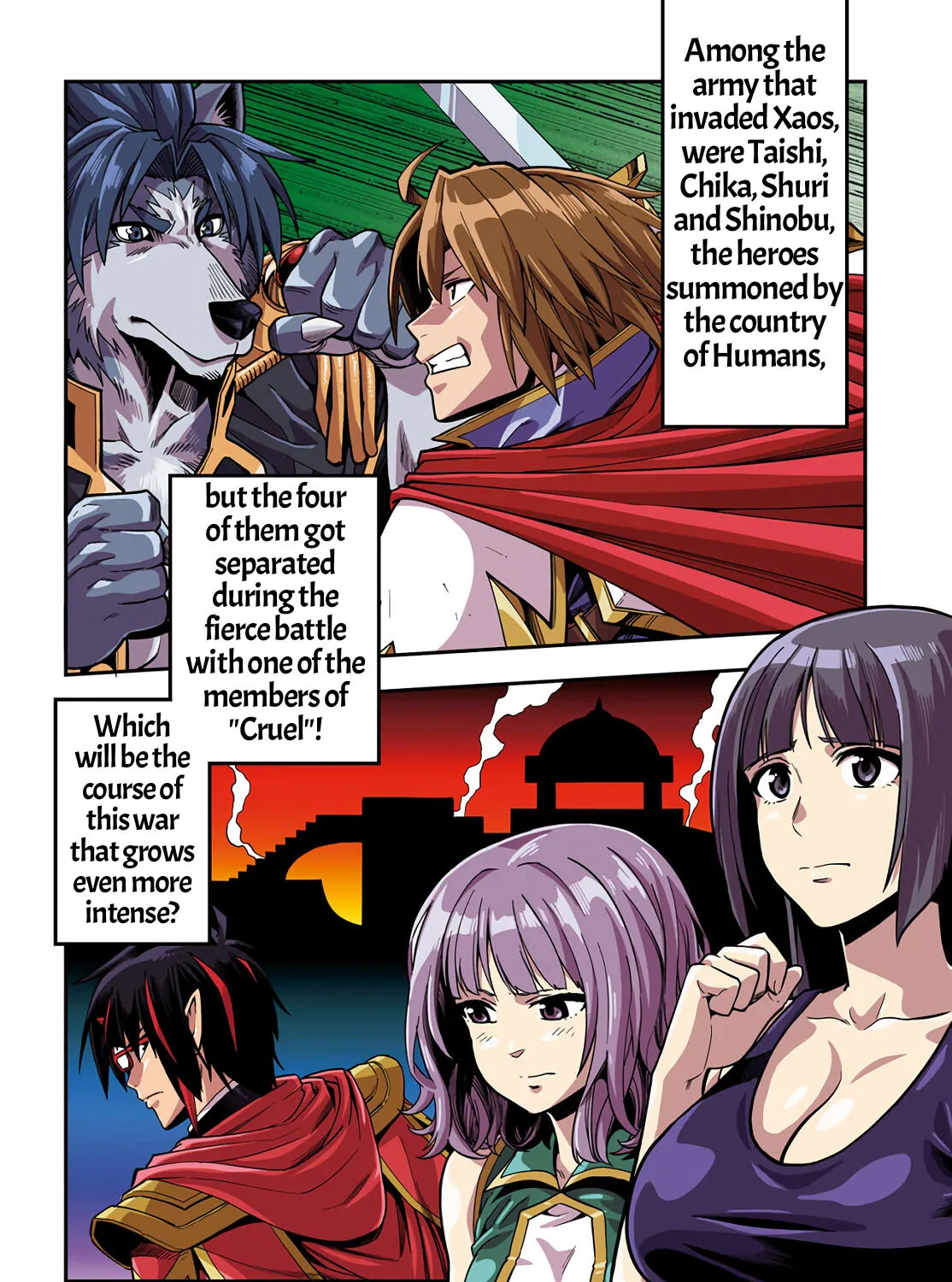 Konjiki No Moji Tsukai - Yuusha Yonin Ni Makikomareta Unique Cheat Chapter 71 page 3 - 