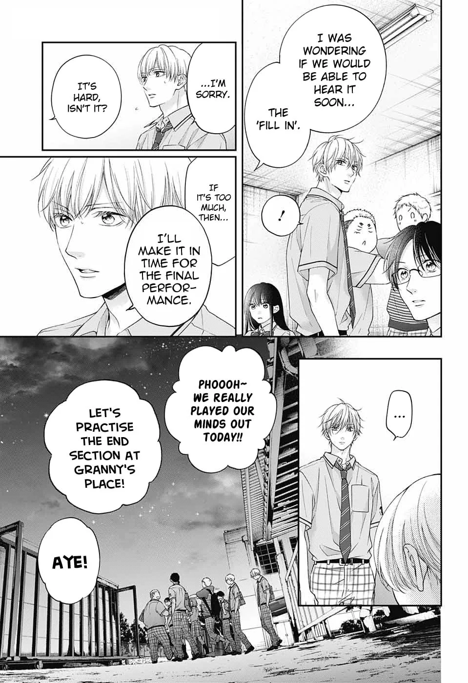 Read Kono Oto Tomare! chapter 111 image 12 on Lezhin