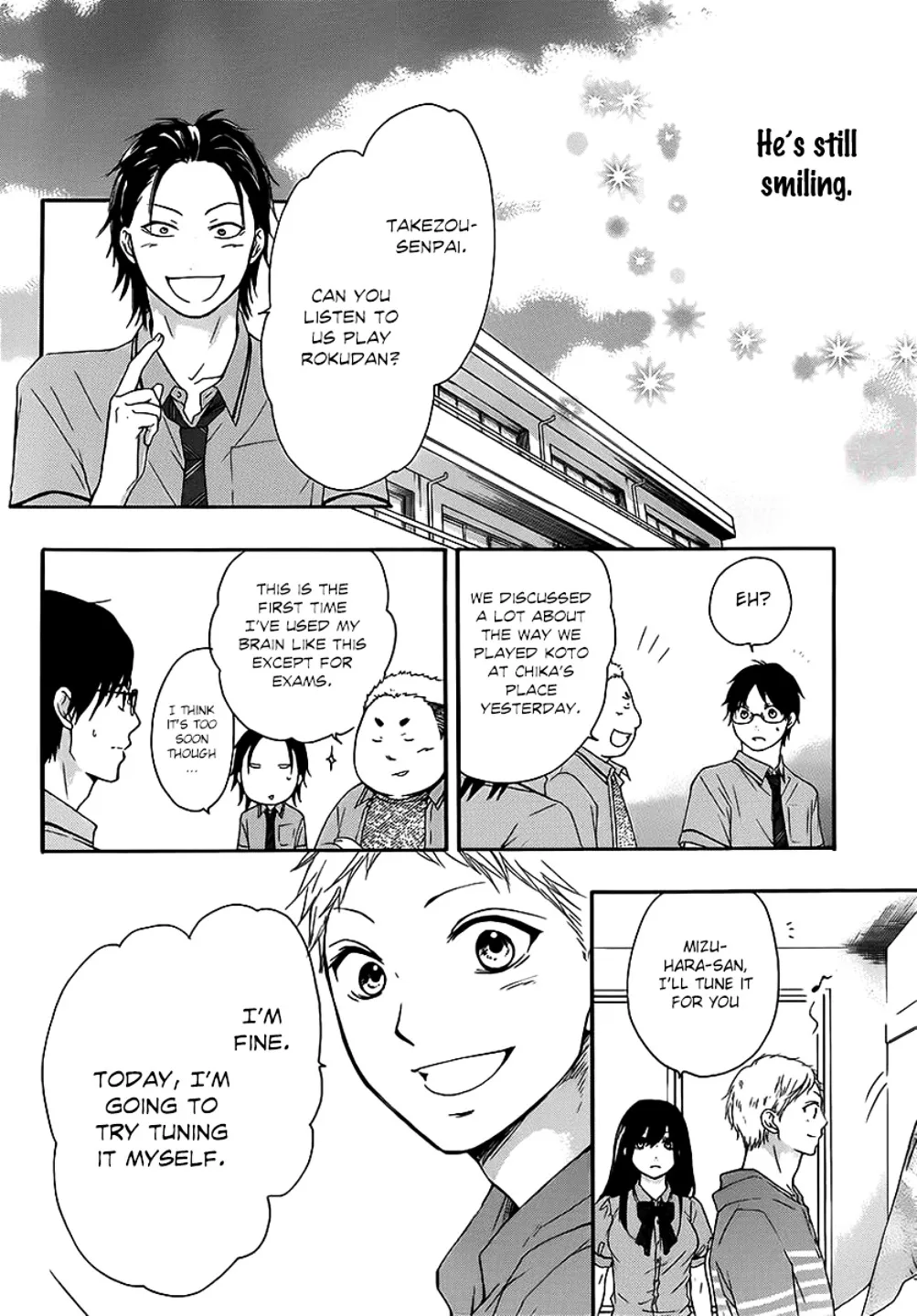 Read Kono Oto Tomare! chapter 14.1 image 41 on Lezhin