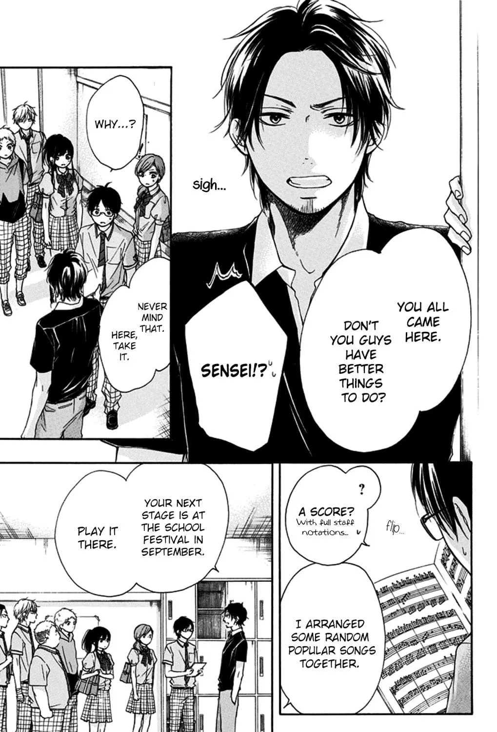 Read Kono Oto Tomare! chapter 29 image 8 on Lezhin